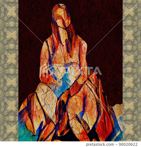 Illustration of a woman 98020622
