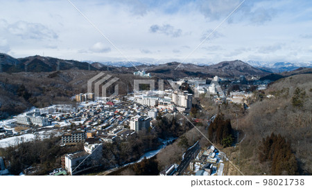 [Miyagi Prefecture, Sendai City] Akiu Onsen in winter 98021738