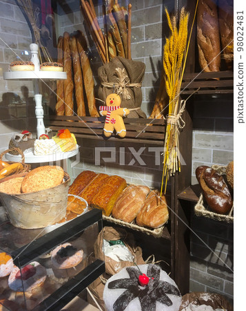 fake bread and fake sweets fake bread and fake sweets 98022481