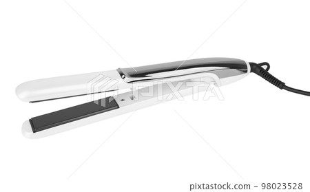 Hair straightener isolated 98023528