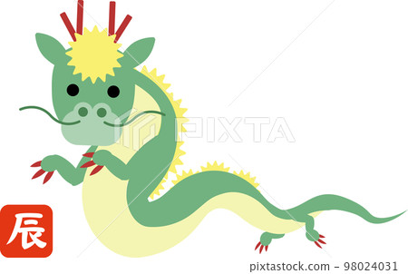 Dragon year New Year's card material 1 98024031