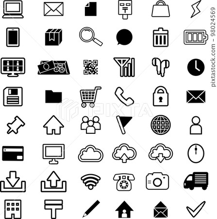 商務溝通圖圖標集 98024569