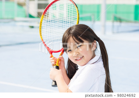 孩子打網球 98024692