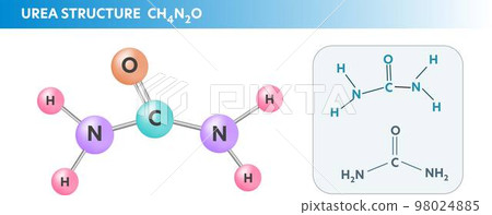 urea_1Urea, Carbamide. Structural chemical molecule formula, Vector illustration. urea_1Urea, Carbamide. Structural chemical molecule formula, Vector illustration. 98024885