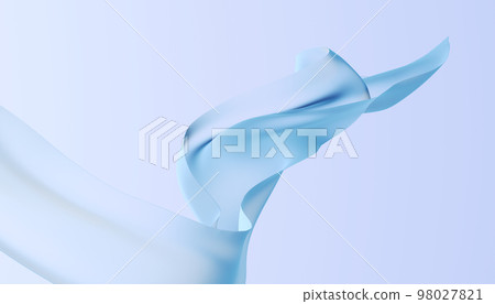 transparent cloth background 98027821