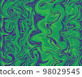 Seamless abstract marble pattern. Hand drawn background. Trendy textile, fabric, wrapping. 98029545