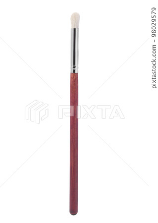 Brush for a make-up, on the white isolated background 98029579