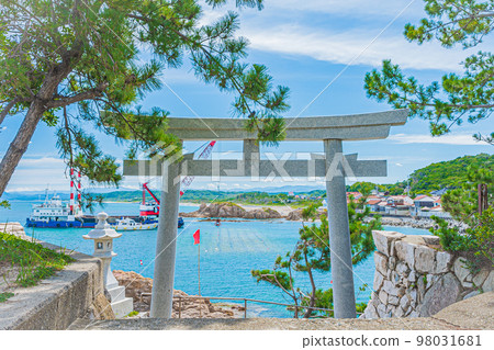 Scenery of Inobisu Shrine, Masuda City 98031681