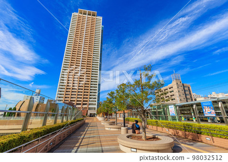 Ichikawa City, Chiba Prefecture Urban landscape near Ichikawa Station Tower apartment in front of Ichikawa Station Ichikawa City, Chiba Prefecture Urban landscape near Ichikawa Station Tower apartment in front of Ichikawa Station 98032512