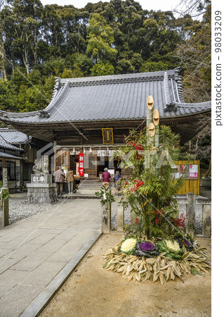 八幡神社鬆平東照宮本殿新年參拜 98033209