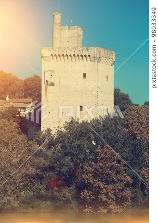 View of Tour Philippe Le Bel in France, Villeneuve lez Avignon 98033349