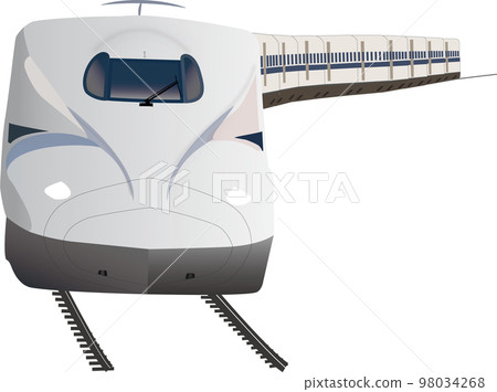 Bullet train - Stock Illustration [98034268] - PIXTA