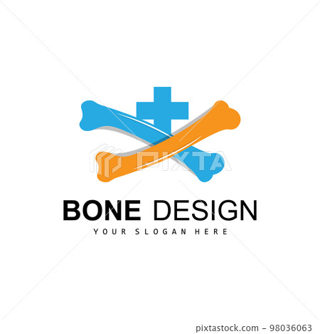 Bone Logo, Bone Care Vector, And Bone Medicine, Hospital, Health 98036063