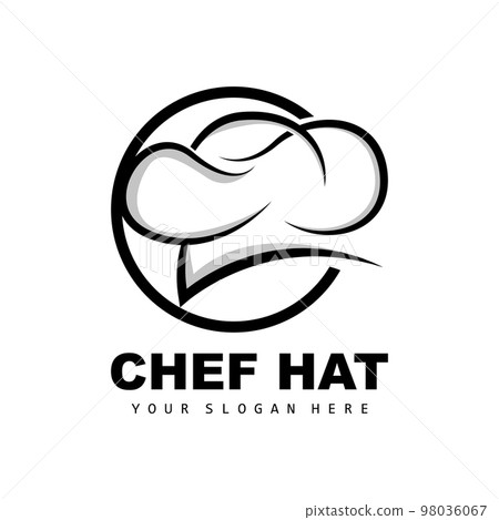 Chef Hat Logo, Restaurant Chef Vector, Design For Restaurant, Catering, Deli, Bakery 98036067
