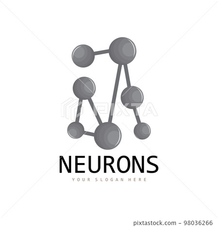 Neuron Logo Nerve Cell Logo Design Illustration Template Icon Vector Stock  Vector by ©Tomygrphc 601530084