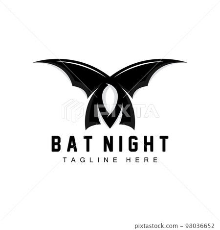 Bat Logo, Night Flying Animal Icon, Company Vector,Halloween Template Bat Logo, Night Flying Animal Icon, Company Vector,Halloween Template 98036652