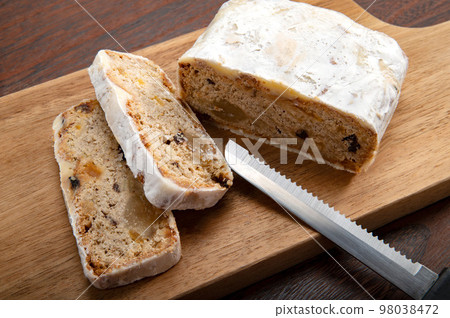German fruit cake Stollen 98038472