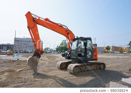 Construction site shovel car Construction site shovel car 98038824