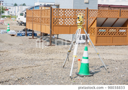 Construction site surveying equipment 98038833
