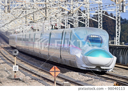 Tohoku Shinkansen Nasushiobara JR East Series E5 U27 formation (Sendai) Hayabusa Hayate Yamabiko Nasuno 98040113