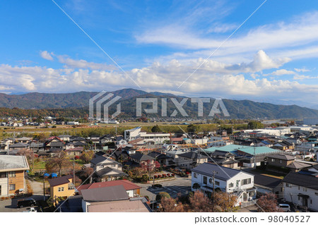 澤渡附近的街景(長野縣伊那市) 澤渡附近的街景(長野縣伊那市) 98040527