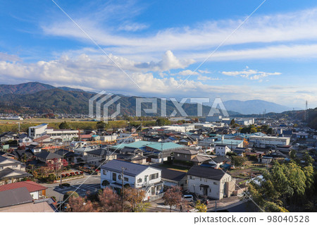 澤渡附近的街景(長野縣伊那市) 澤渡附近的街景(長野縣伊那市) 98040528