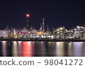 Yokkaichi factory night view 98041272