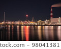 Yokkaichi factory night view 98041381