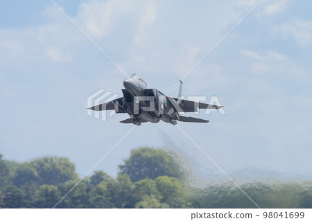 US Air Force in Europe F-15E Strike Eagle Takeoff 98041699