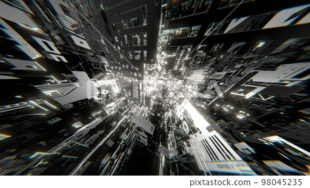 VJ Tunnel CyberSF機械黑白【其他版】 VJ Tunnel CyberSF機械黑白【其他版】 98045235