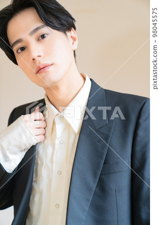 韓國時尚男寫真年輕帥氣偶像韓國Z世代美女形象 98045575