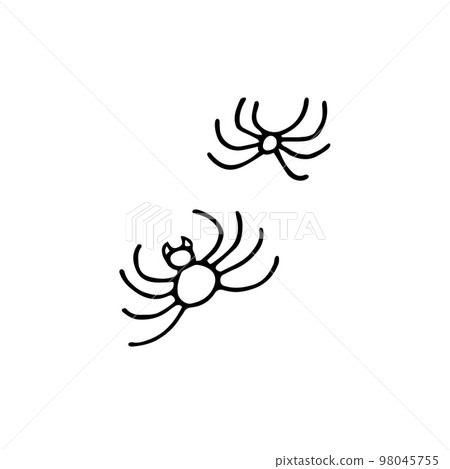 Doodle spider set 98045755