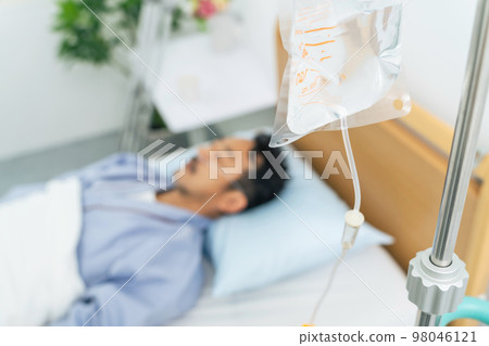 Inpatient who infuses 98046121