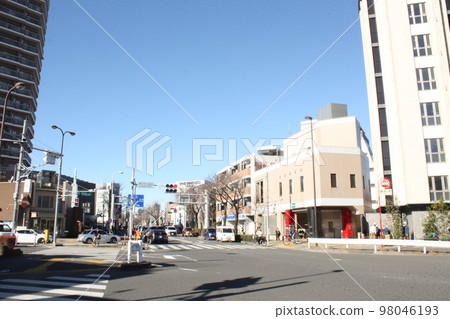 In front of Nerima Kasugacho Station on the Toei Oedo Line In front of Nerima Kasugacho Station on the Toei Oedo Line 98046193