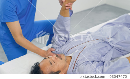 Shoulder rehabilitation stretch massage 98047470