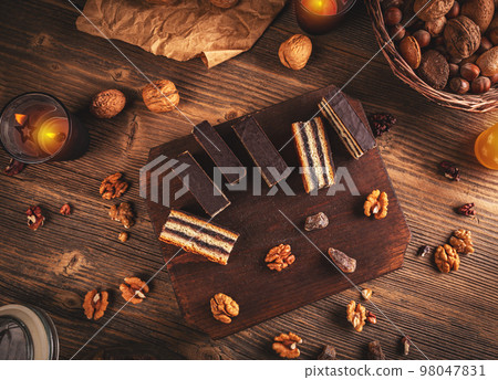 Delicious gerbeaud bars 98047831