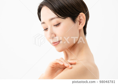 Beauty woman profile 98048781