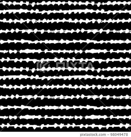 Handdrawn Dry Brush Seamless Strokes with Nodes Set Handdrawn Dry Brush Seamless Strokes with Nodes Set 98049478