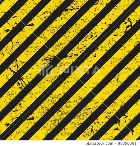 Grunge yellow and black stripes, warning industrial background, vector danger caution pattern. Safety and road construction or hazard warning background with yellow black stripes for attention banner Grunge yellow and black stripes, warning industrial background, vector danger caution pattern. Safety and road construction or hazard warning background with yellow black stripes for attention banner 98050391
