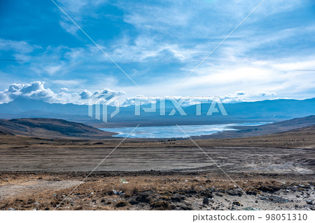 Mountain nature of South America in Peru Mountain nature of South America in Peru 98051310