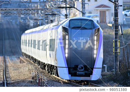 Chuo Main Line Shiotsu-Uenohara JR East E353 Series S119 formation (Matsumoto) Azusa Kaiji 98051380