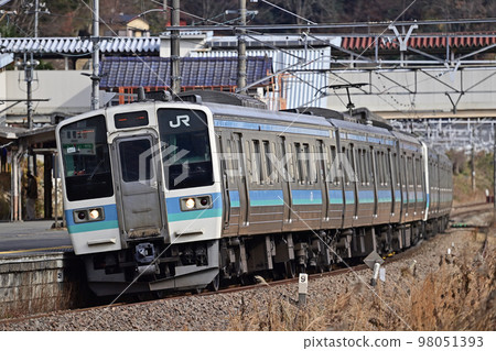 Chuo Main Line Uenohara JR East 211 series N317 formation (Nagano) Chuo Main Line Uenohara JR East 211 series N317 formation (Nagano) 98051393