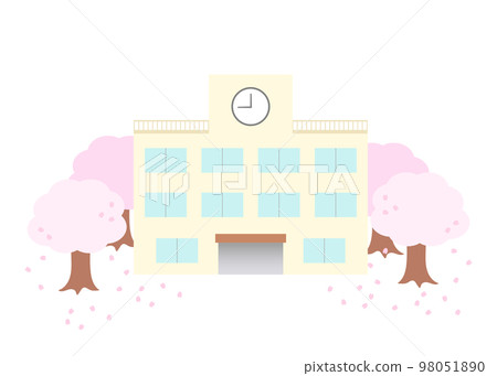 spring school illustration spring school illustration 98051890