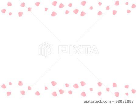 Simple cherry blossom frame 98051892