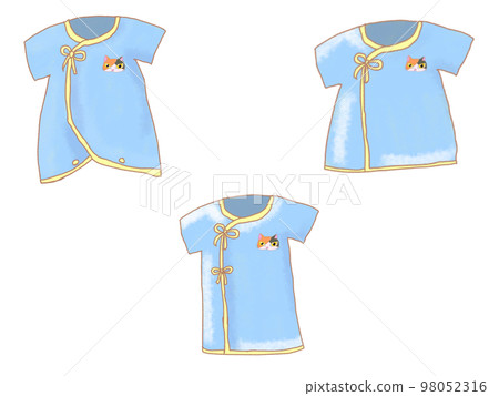 Underwear set light blue cat Underwear set light blue cat 98052316