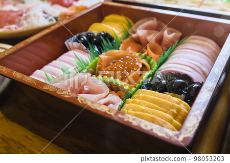 New Year dishes Seafood 98053203