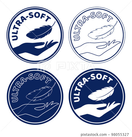 Ultra soft woman hand icon Ultra soft woman hand icon 98055327