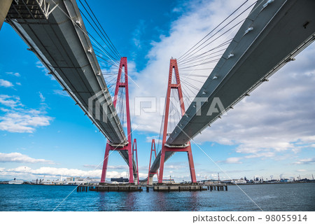《愛知縣》名古屋港名港西大橋 《愛知縣》名古屋港名港西大橋 98055914