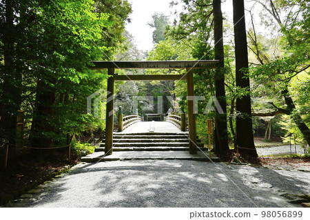 伊勢神宮 Kazahininomigu Kotai Jingu Bekkyu Kazahikininomiya Bridge Naiku Sanctuary 伊勢神宮 Kazahininomigu Kotai Jingu Bekkyu Kazahikininomiya Bridge Naiku Sanctuary 98056899