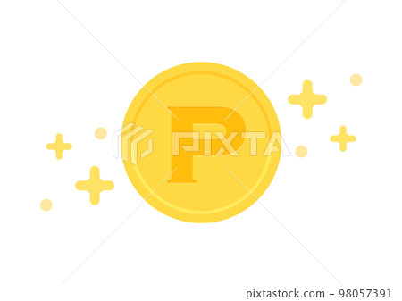 閃閃發光的點,帶P標記的硬幣-Poi活動圖片素材,還原,便士 閃閃發光的點,帶P標記的硬幣-Poi活動圖片素材,還原,便士 98057391